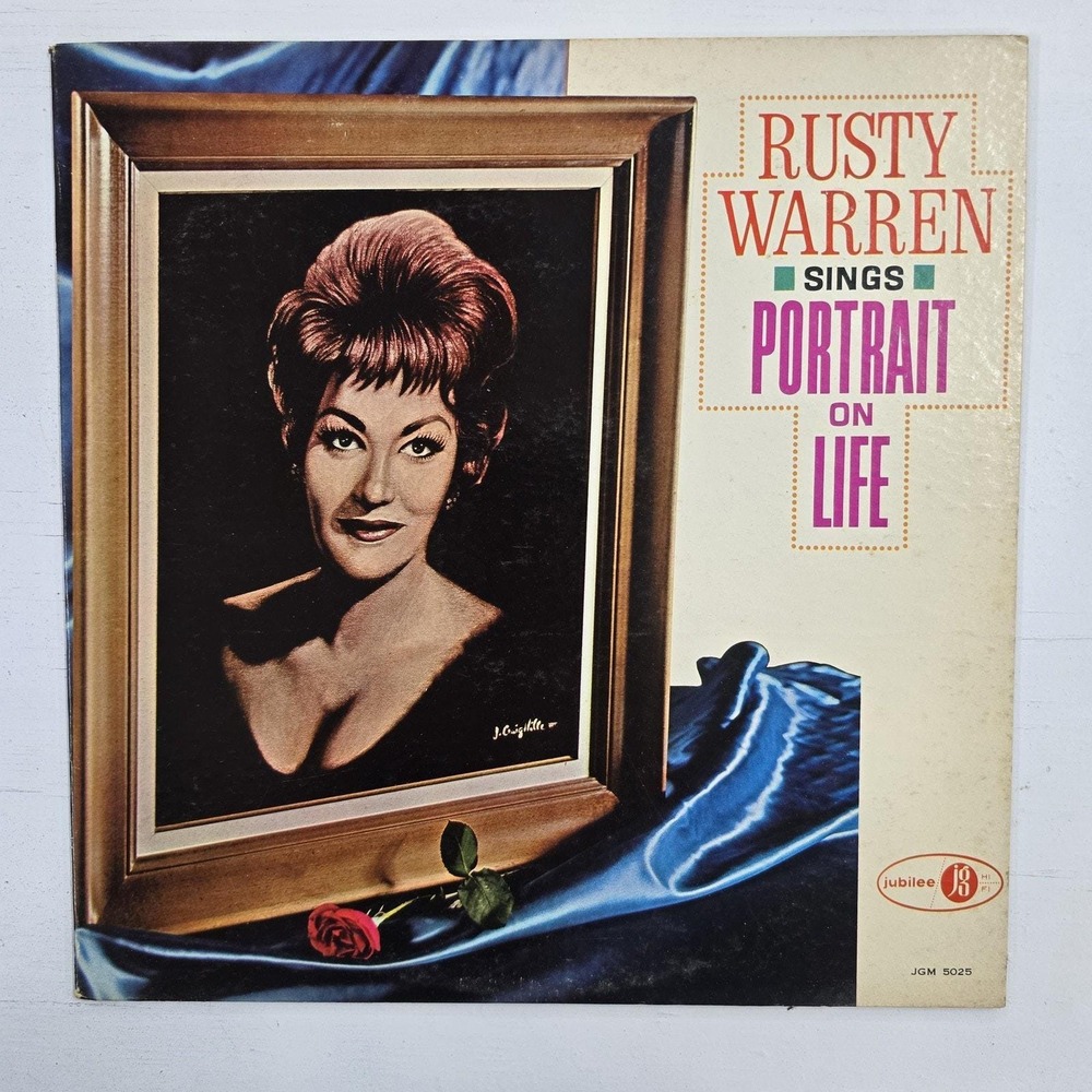 Rusty Warren - Portrait On Life LP VG+/VG+ Comedy 1963 Vintage Vinyl Stereo
